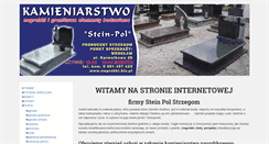 Desktop Screenshot of nagrobki.biz.pl